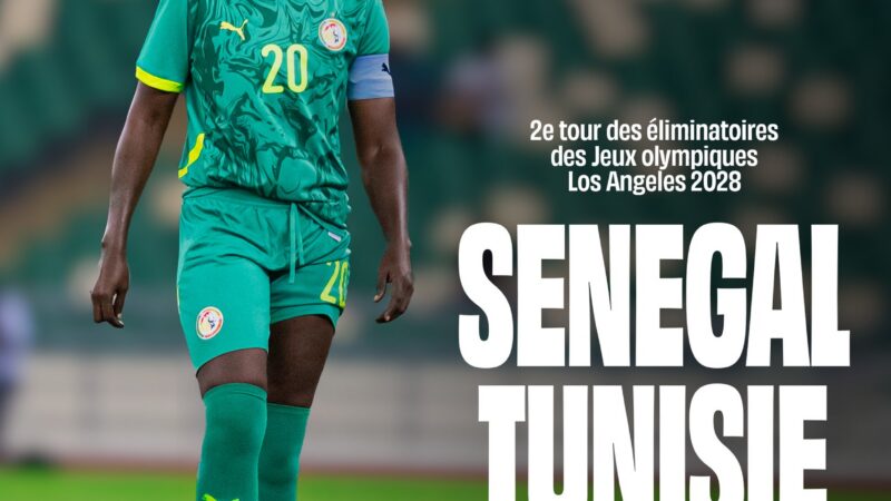 Qualification olympique football féminin : le Sénégal contre la Tunisie à los angeles 2028