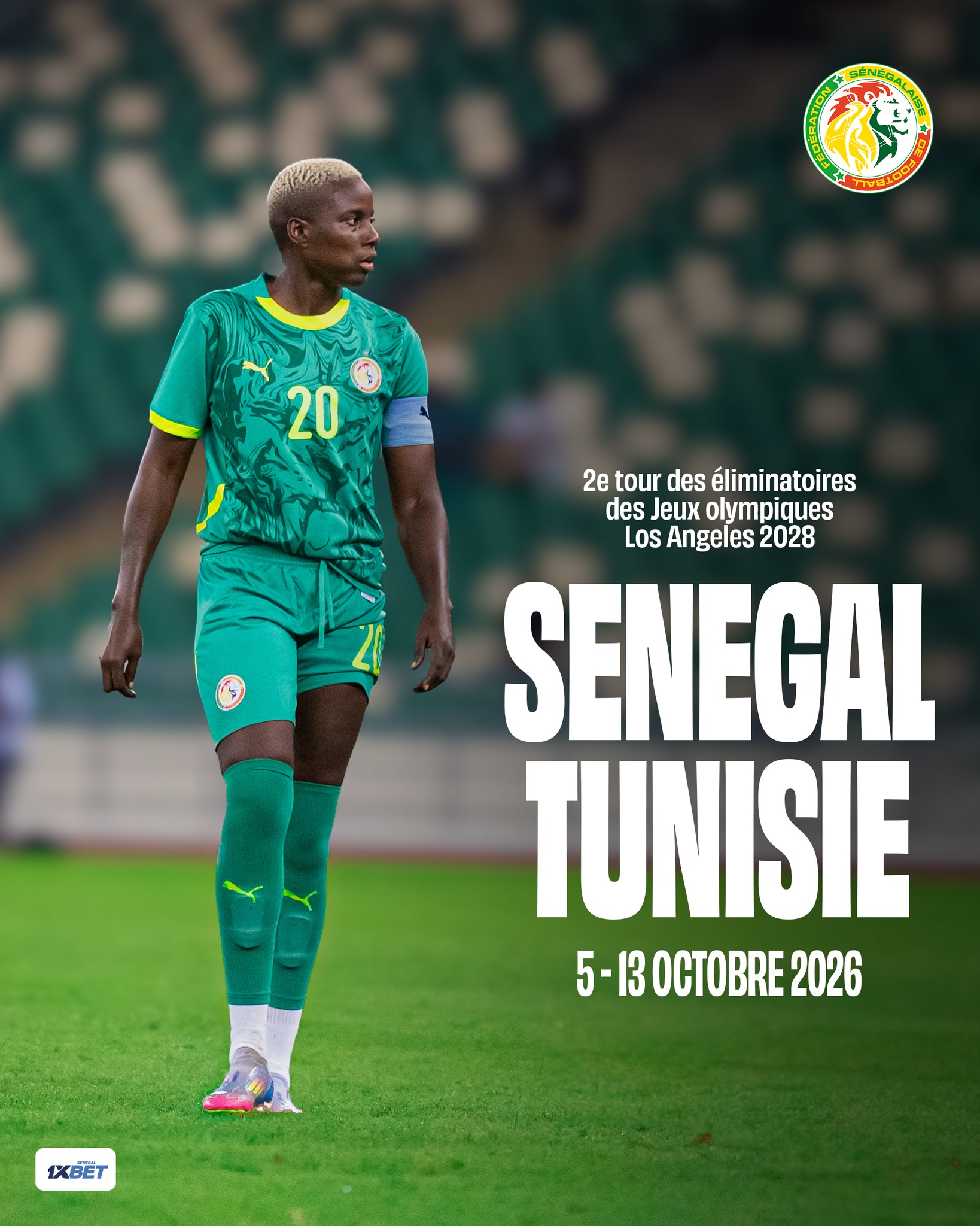 Qualification olympique football féminin : le Sénégal contre la Tunisie à los angeles 2028