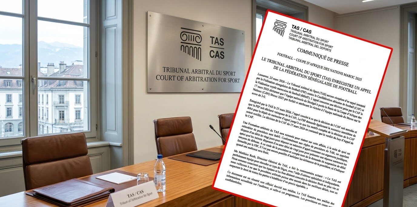 Tribunal arbitral du sport : actualité du litige Maroc-Sénégal