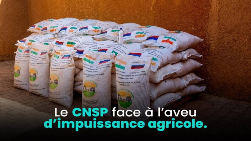 Le Niger mise sur l&rsquo;engrais russe pour consolider sa souveraineté alimentaire