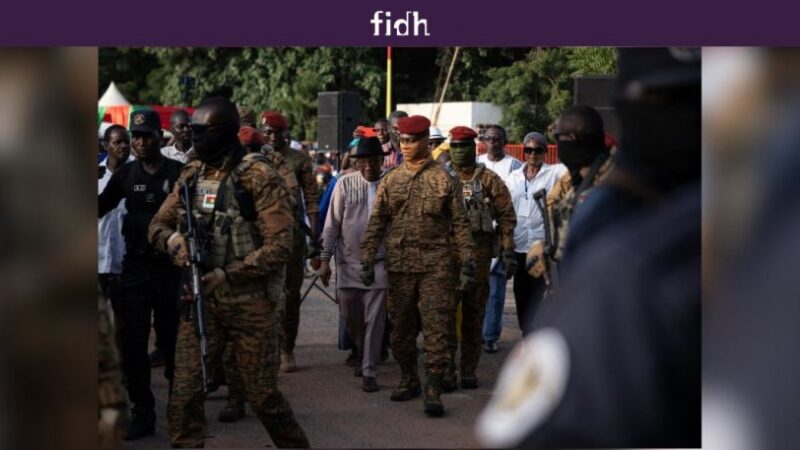 Burkina Faso : crise des droits après le coup d&rsquo;état