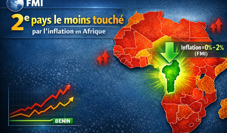 L&rsquo;économie du bénin brille par sa faible inflation en Afrique