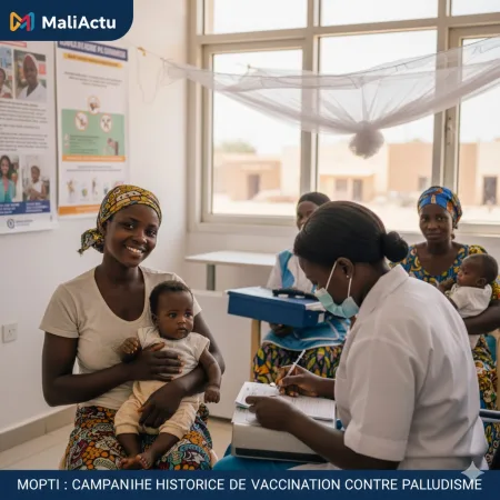vaccin R21 Matrix-M contre le paludisme