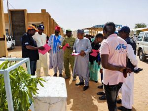 Travaux en cours pour le troisième CSI à Tessaoua