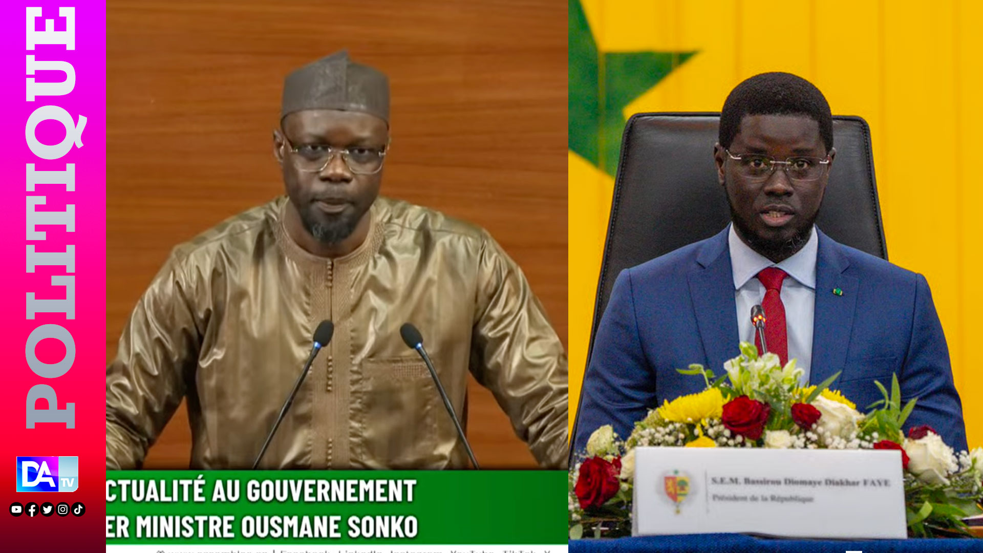 Crise politique au Sénégal : sonko et diomaye s&rsquo;affrontent sur la gestion des fonds politiques