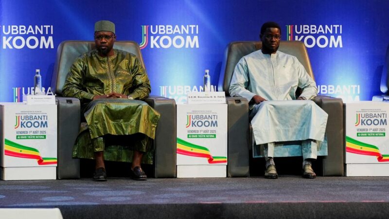 Crise politique au Sénégal : sonko et diomaye faye face à face