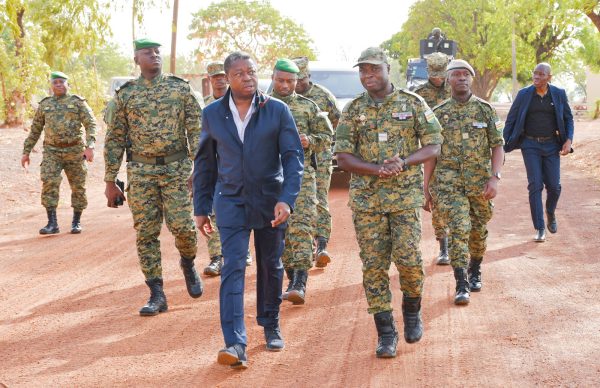 Faure GNASSINGBÉ en première ligne face à la menace terroriste au Togo