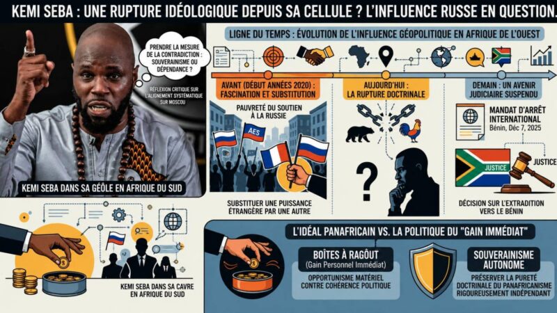 Kemi Seba : le tournant idéologique d&rsquo;un militant panafricain depuis sa détention