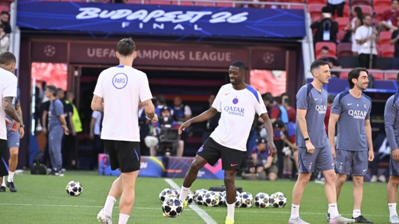 Dembélé rassuré avant la finale du PSG face à Arsenal malgré sa blessure