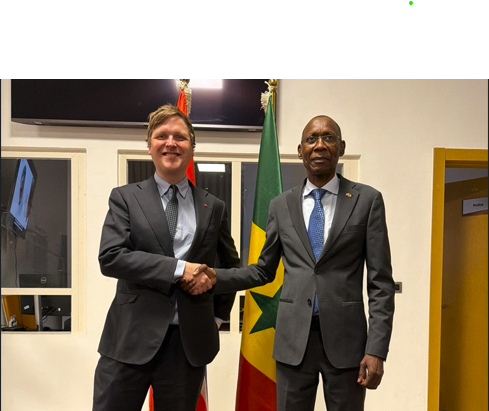 Rencontre officielle du ministre norvégien à Dakar pour renforcer les liens bilatéraux