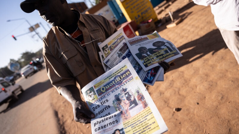 Appel urgent pour la liberté de la presse au Mali et au Burkina Faso