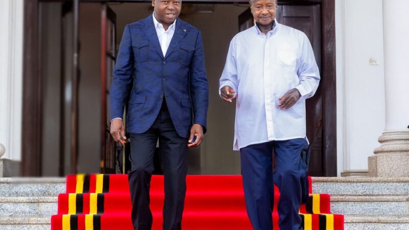 Diplomatie africaine : Faure Gnassingbé et Yoweri Museveni discutent sécurité et intégration