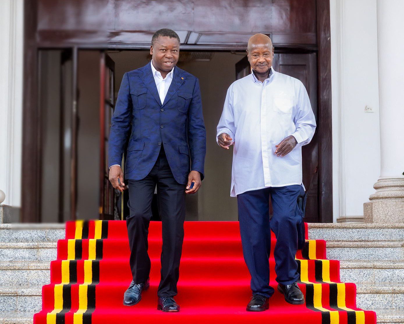 Diplomatie africaine : Faure Gnassingbé et Yoweri Museveni discutent sécurité et intégration
