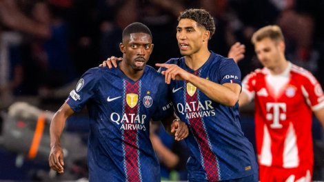 Psg : dembélé et hakimi forfait pour l&rsquo;amical, les supporters en liesse avant la finale