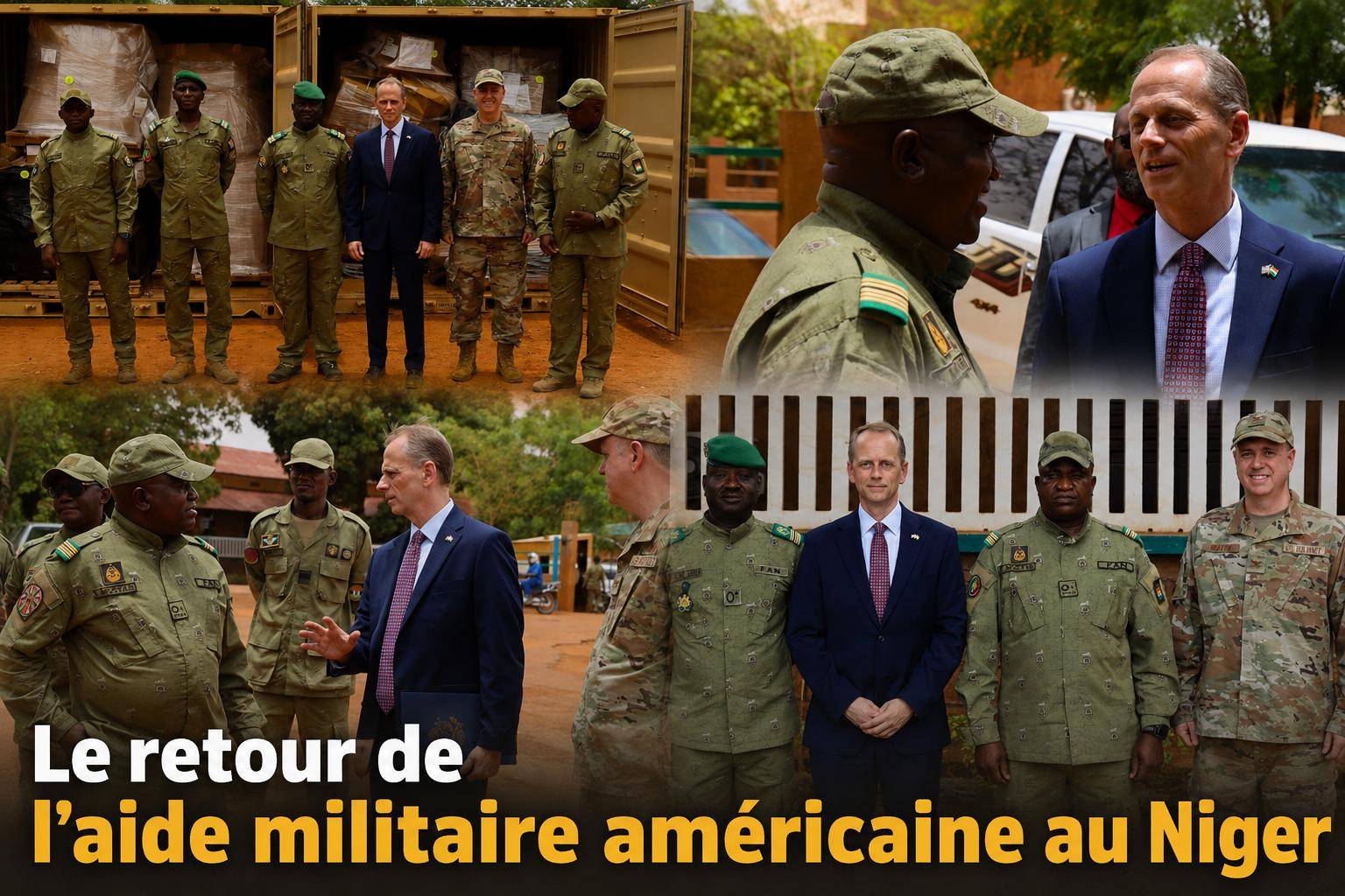 Niamey renforce sa défense avec un don militaire américain malgré les tensions passées