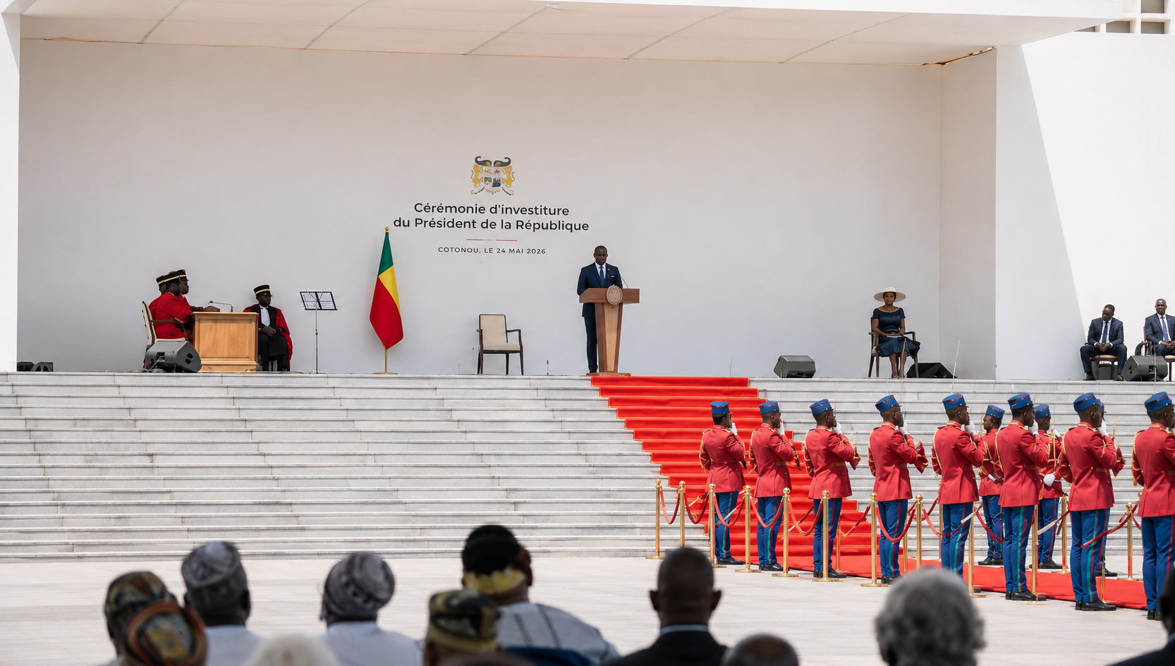Investiture de Romuald Wadagni au Bénin : un nouveau chapitre politique sous haute tension