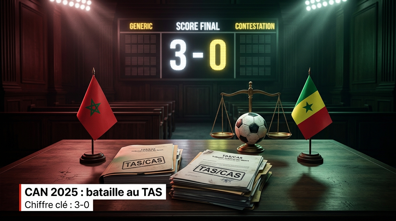 CAN 2025 : le face-à-face entre le Sénégal et le Maroc se joue désormais au TAS