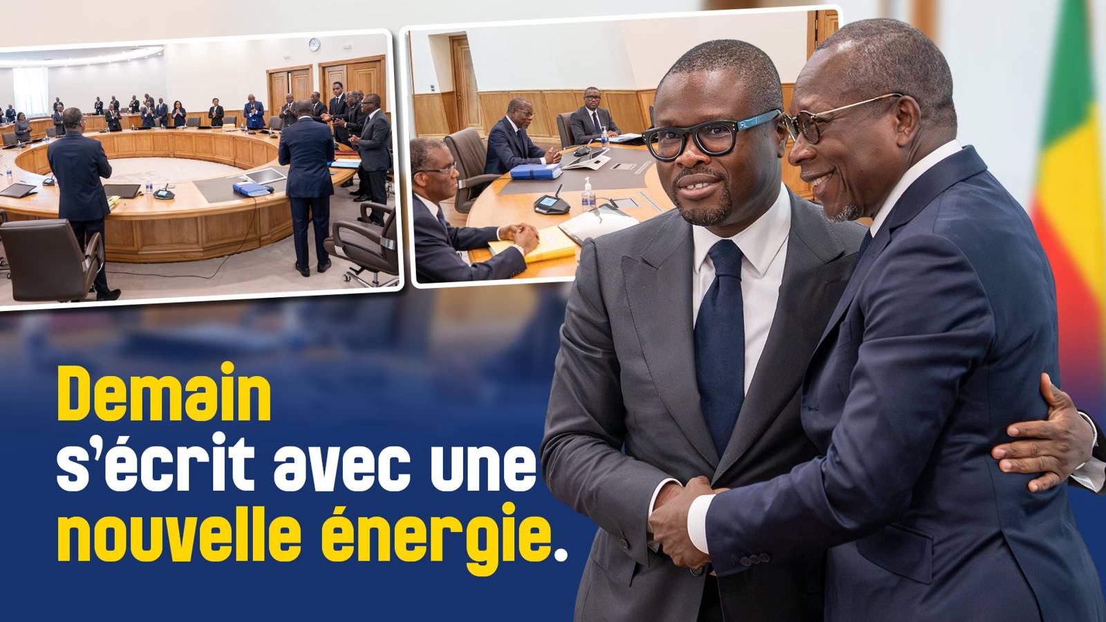 Bénin : le président talon annonce une transition générationnelle à la tête de l&rsquo;exécutif