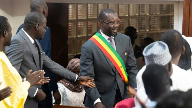 Ousmane sonko élu président de l&rsquo;assemblée nationale au Sénégal après son limogeage