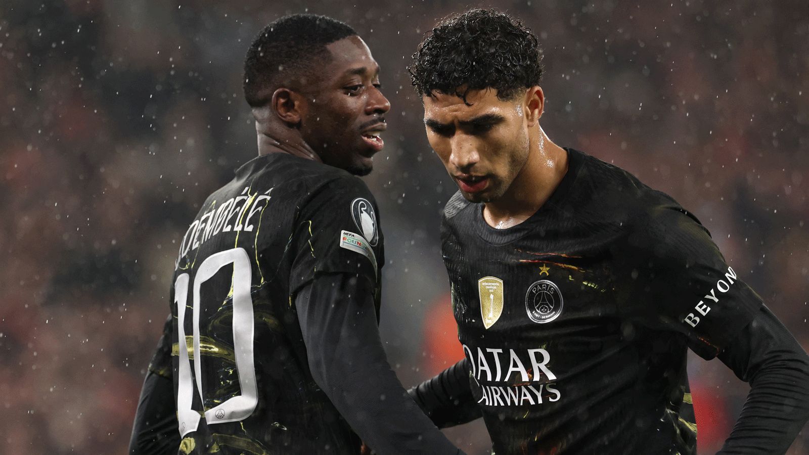 Alerte rouge au Paris Saint-Germain : Hakimi et Dembélé pourraient manquer la finale contre Arsenal