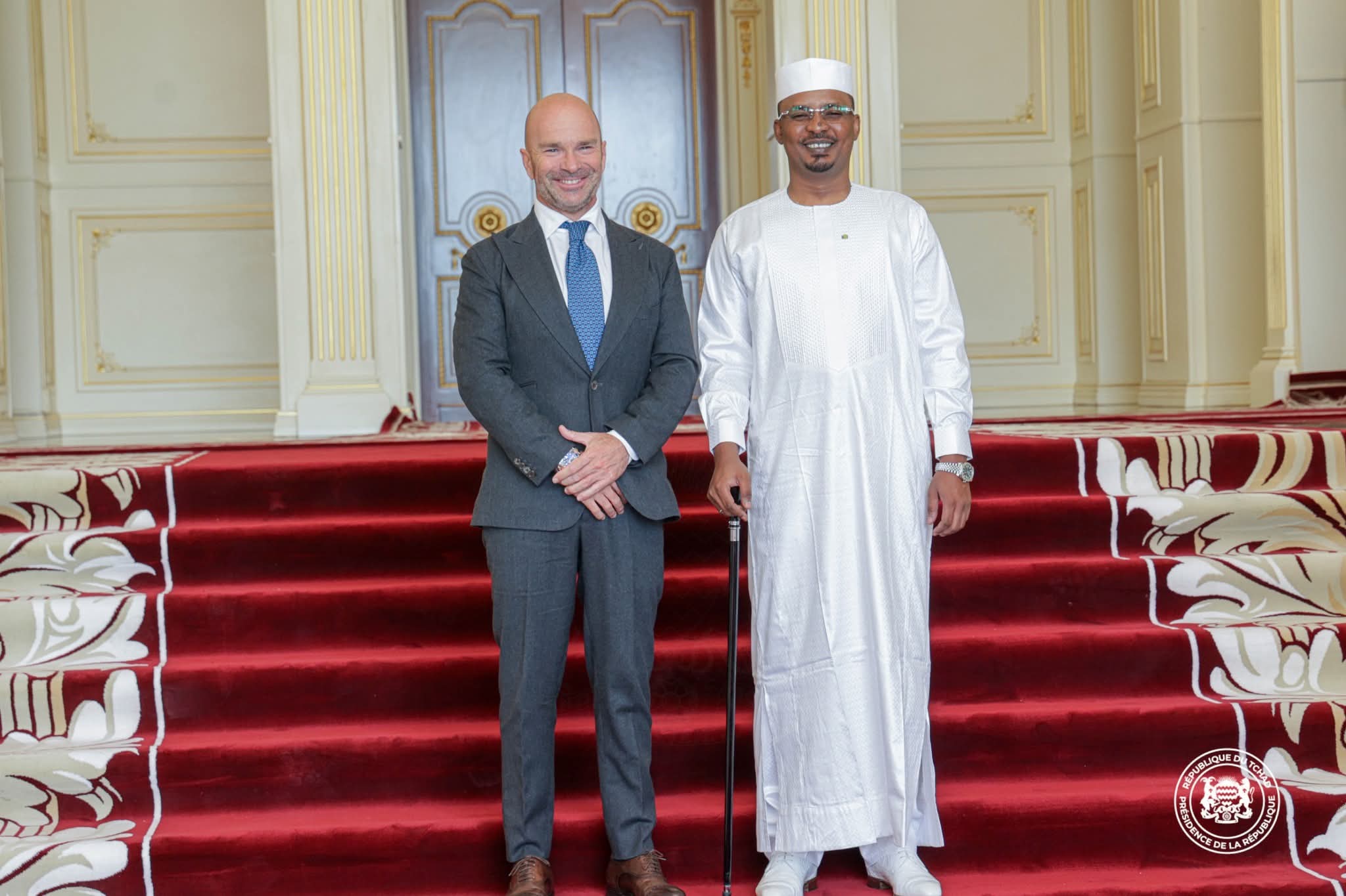 Ambassadeur de l’union européenne au Tchad présente ses lettres de créance