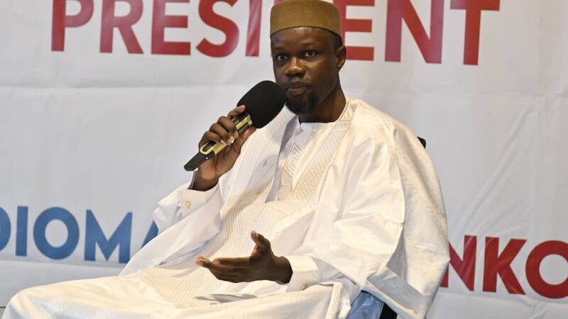 Sénégal : sonko dénonce la pression occidentale sur l&rsquo;homosexualité