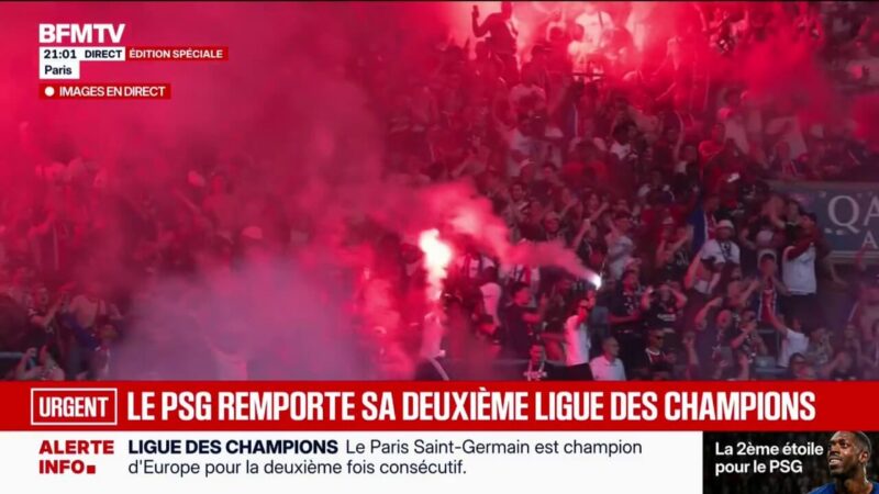 Psg sacre en ligue des champions : Paris en liesse après la victoire