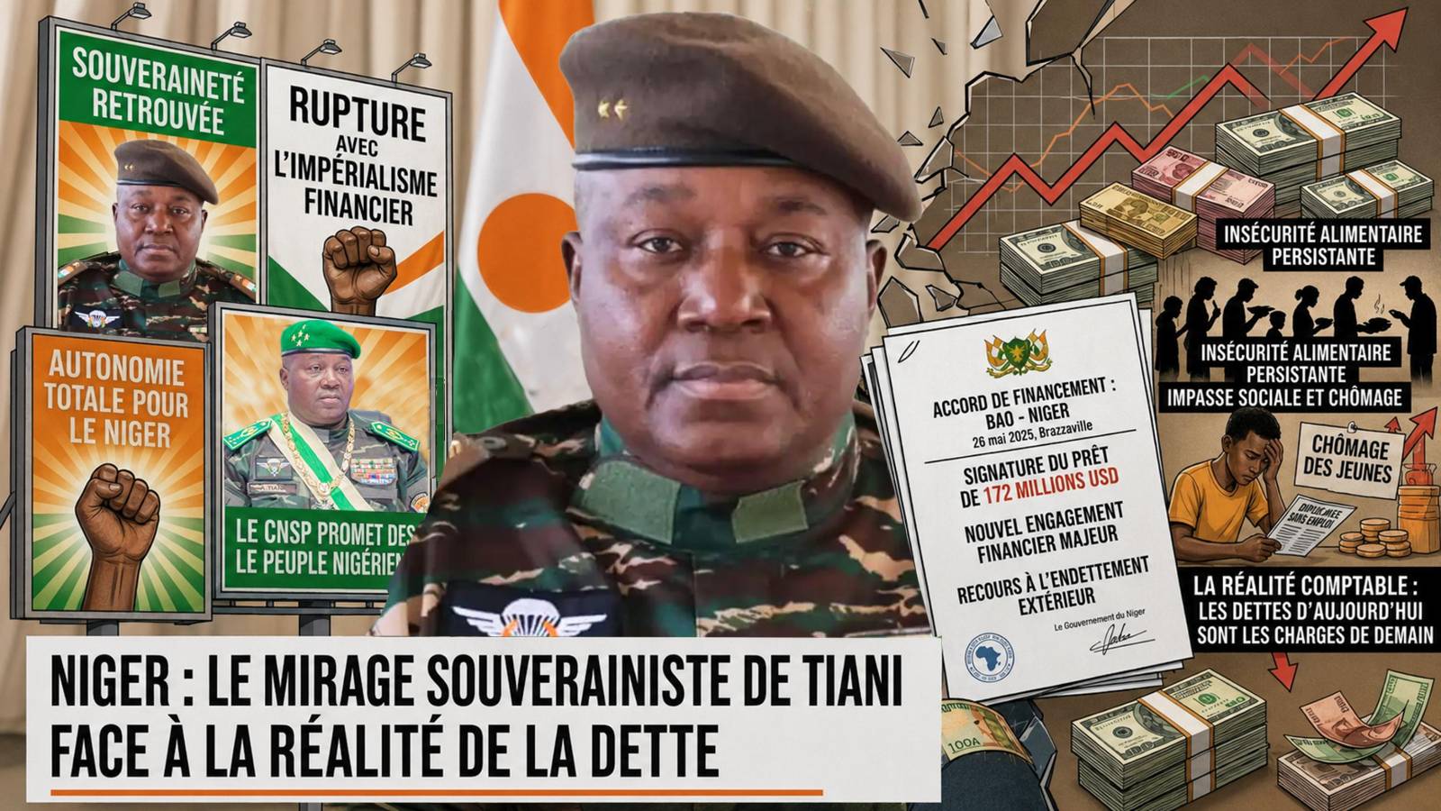 Niger : le paradoxe de la souveraineté face à l&rsquo;endettement forcé