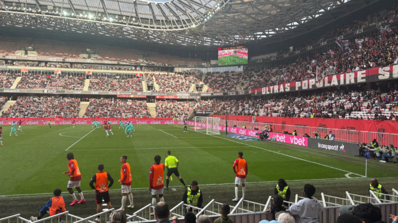 Match barrage OGC nice as saint-etienne : horaires et diffusion en direct