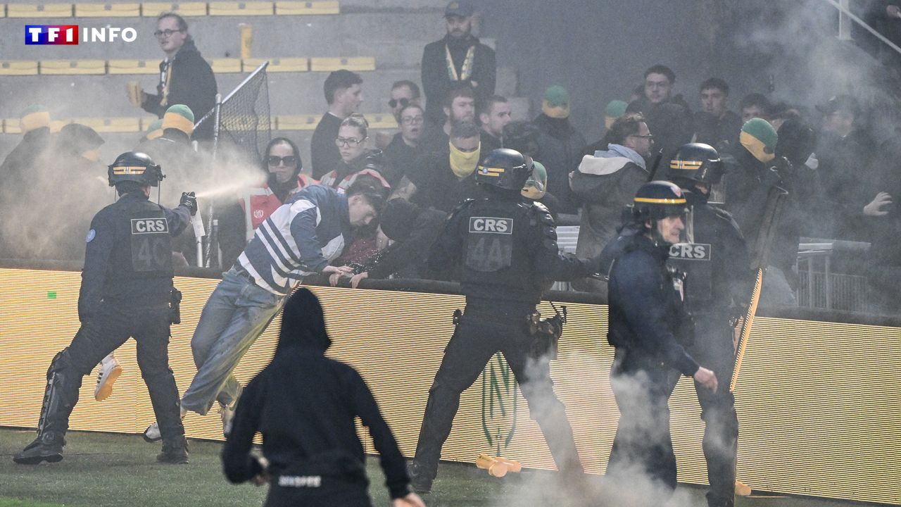 Dernier match de Ligue 1 entre Nantes et Toulouse gâché par des incidents violents