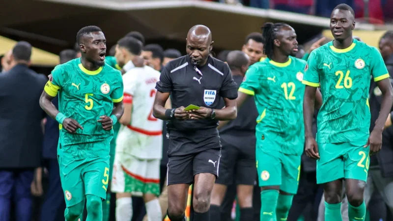 Jean-jacques ndala arbitre la finale aller de la ligue des champions caf 2026