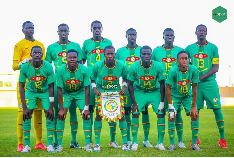 Le calendrier complet du Sénégal pour la CAN U17 2026 au Maroc