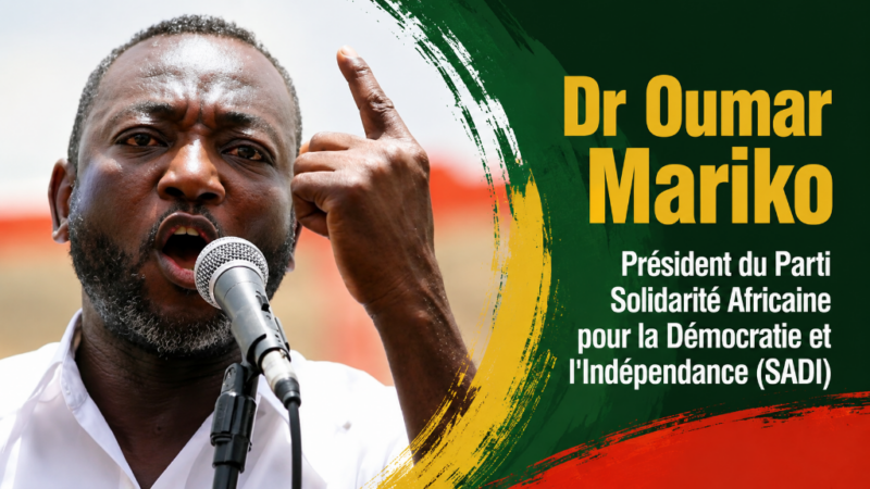 Répression politique au Mali : domicile de l’opposant ouamar mariko visé par une perquisition à Bamako