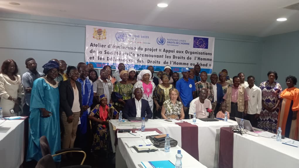 Tchad : bilan du projet onusien et européen pour les droits humains