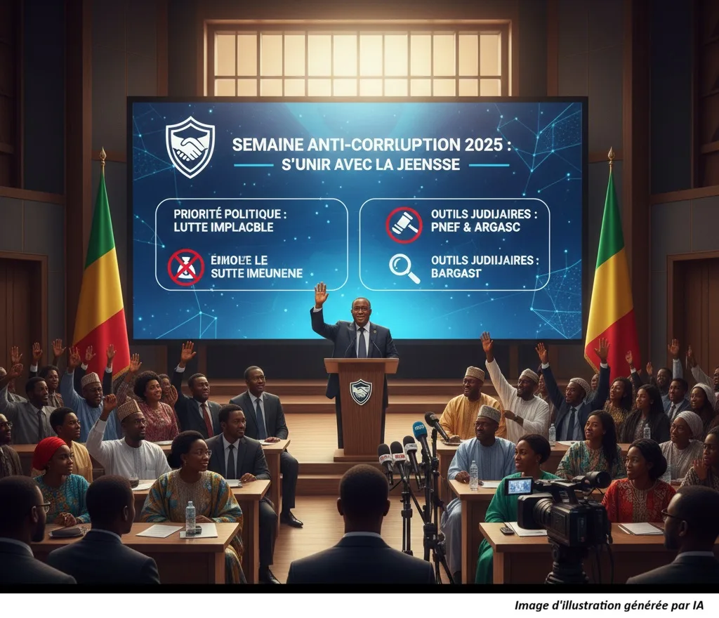 Lutte contre la corruption au Mali : la jeunesse et la justice au cœur de l&rsquo;action en 2025