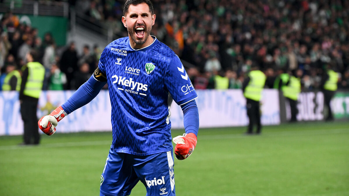 Saint-Étienne s&rsquo;offre le barrage de ligue 1 après un exploit en tirs au but face au rodez