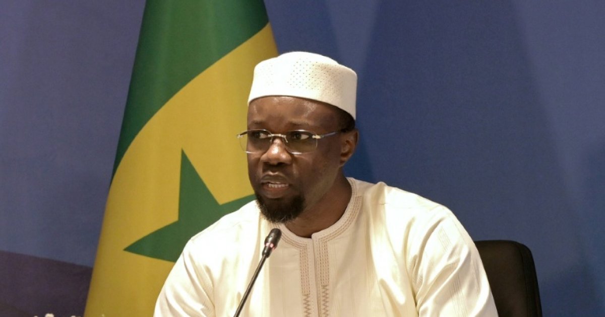 Président faye destitue sonko de son poste de premier ministre au Sénégal