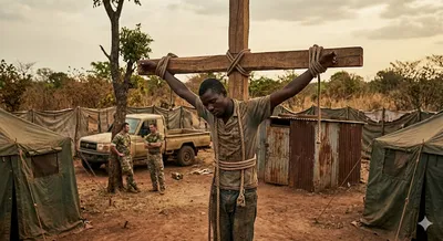 Centrafrique : méthodes de torture s&rsquo;inspirant de la croix de jesus dans le Haut-Mbomou