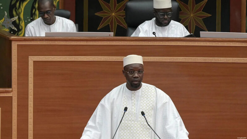 Ousmane sonko élu à la tête de l&rsquo;assemblée nationale du Sénégal