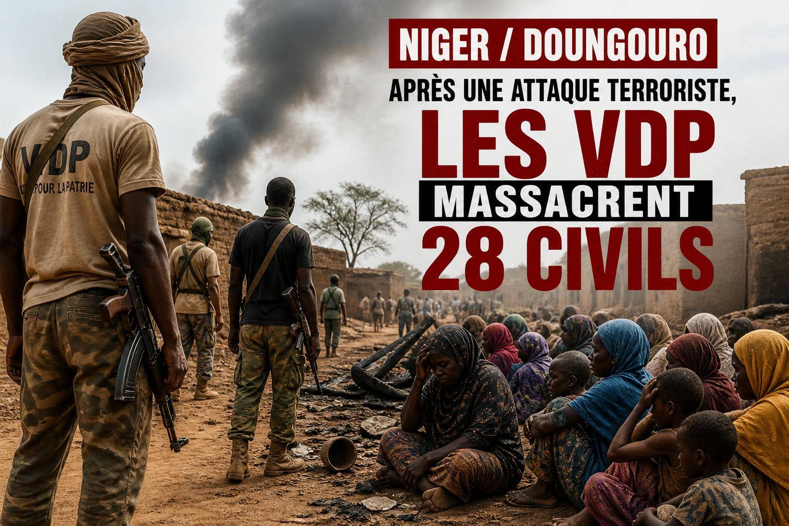 Niger : quand les milices pro-gouvernementales deviennent une menace pour les civils