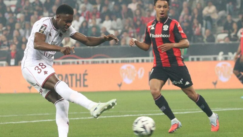 Ligue 1 : l&rsquo;ogc nice en route pour les barrages après un match nul contre metz