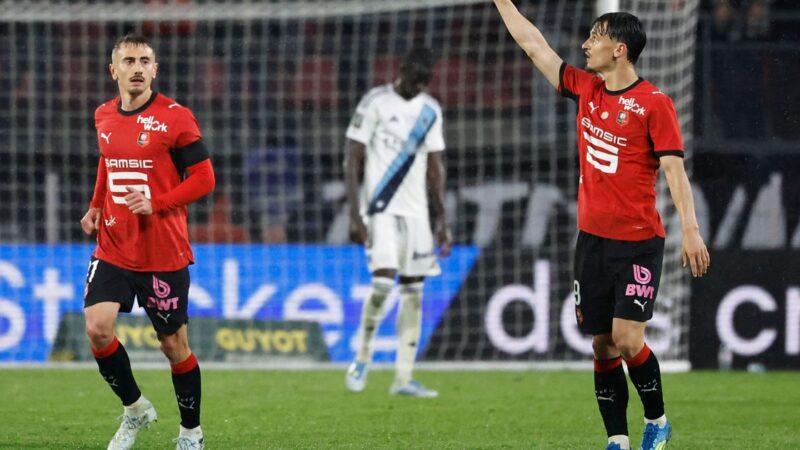 Rennes face à marseille pour la ligue des champions en jeu