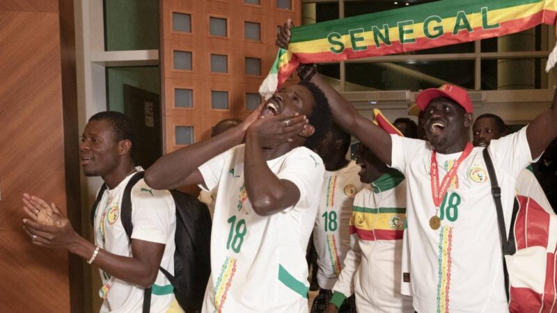 Sénégalais graciés après la finale de la can rentrent au pays