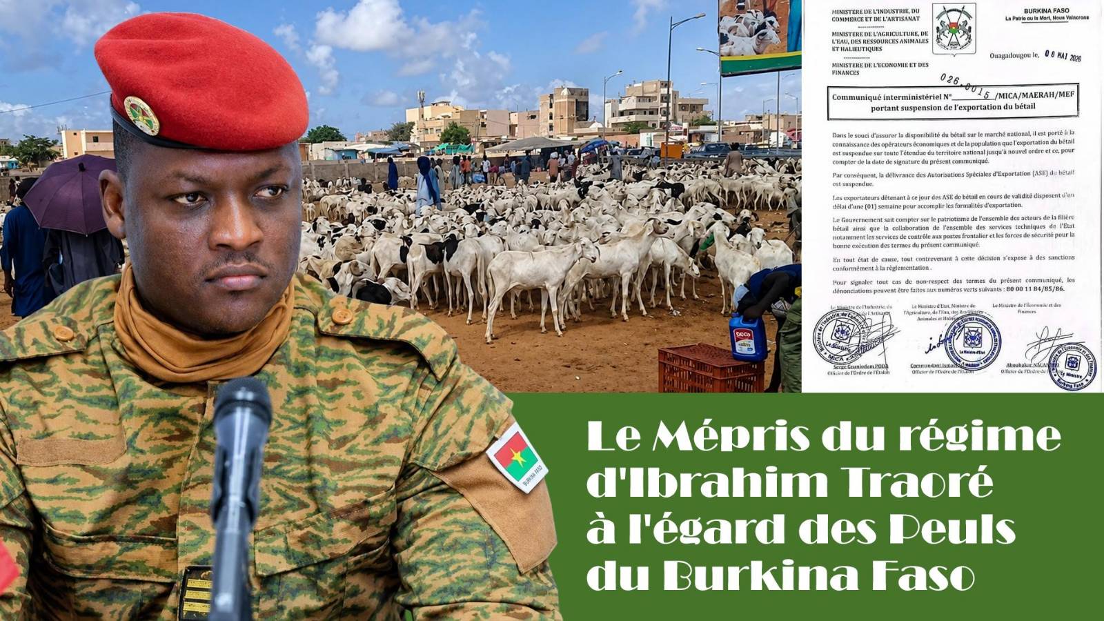 Burkina Faso : la communauté peule sous pression face aux mesures du pouvoir
