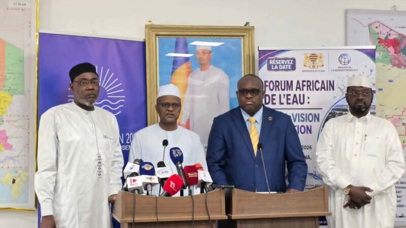 N’djamena organisera le forum africain de l’eau en 2026