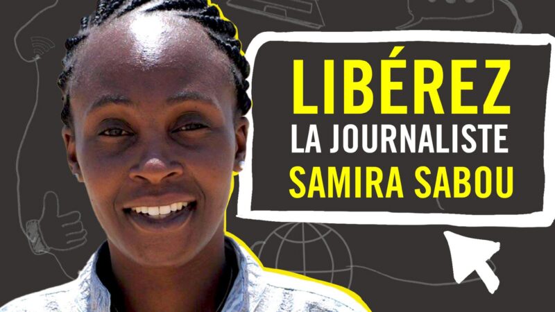 Appel urgent pour la libération de la journaliste Samira Sabou au Niger