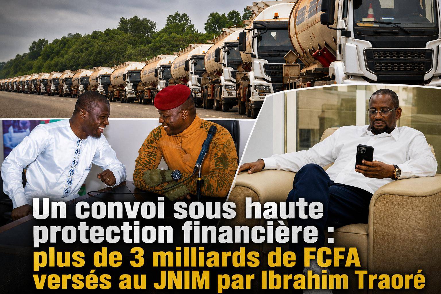 Financement occulte du JNIM : le scandale qui ébranle l’alliance du Sahel