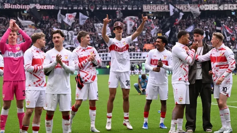 Stuttgart se qualifie pour la ligue des champions après un nul face à francfort