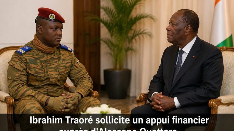 Capitaine Ibrahim Traoré contraint de quémander à la Côte d&rsquo;Ivoire
