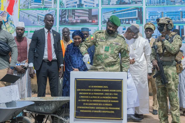 Projet de modernisation hospitalière au Mali avec 15 nouveaux hôpitaux